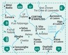 CORTINA D AMPEZZO 55 mapa turystyczna 1:50 000 KOMPASS 2022 (3)