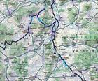 RHON (Rhön) I FULDA mapa rowerowa 1:70 000 KOMPASS (3)