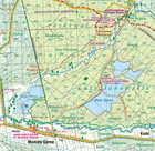 LASY JANOWSKIE mapa laminowana 1:50 000 COMPASS 2022 (2)
