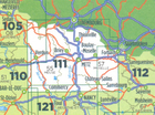 111 Metz / Verdun / Thionville mapa 1:100 000 IGN (2)