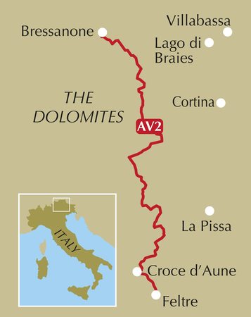 DOLOMITY Alta Via 2 przewodnik CICERONE 2022 (3)