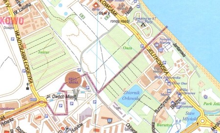 TRÓJMIASTO GDAŃSK GDYNIA SOPOT plan miasta 1:17 000 STUDIO PLAN 2022 (2)