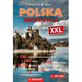 POLSKA NIEZWYKŁA przewodnik z atlasem DEMART 2022
