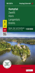 KAMPTAL - ZWETTL - HORN - LANGENLOIS - KREMS mapa 1:50 000 FREYTAG & BERNDT 2022