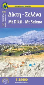 DIKTI - SELENA (Kreta) mapa turystyczna 1:35 000 ANAVASI 2022