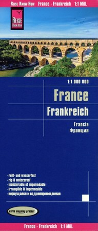 FRANCJA mapa 1:1 000 000 REISE KNOW HOW 2022 (1)