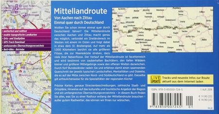 MITTELLANDROUTE AACHEN - ZITTAU atlas rowerowy BIKELINE (3)