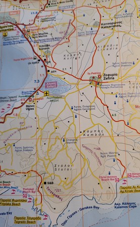 MILOS KIMOLOS mapa turystyczna 1:50 000 ORAMA (2)