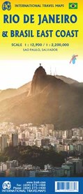 RIO DE JANEIRO / BRAZYLIA WSCHODNIE WYBRZEŻE mapa ITMB