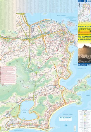 RIO DE JANEIRO / BRAZYLIA WSCHODNIE WYBRZEŻE mapa ITMB (2)