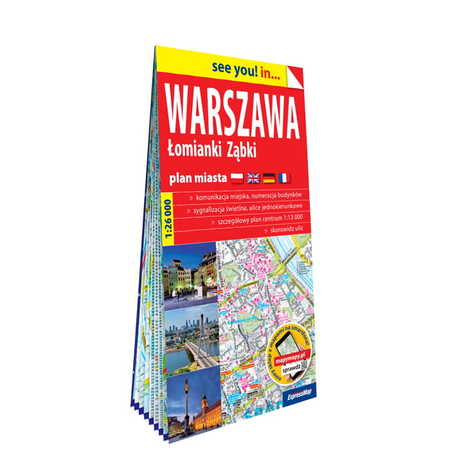WARSZAWA Łomianki Marki Ząbki plan miasta 1:26 000 EXPRESSMAP 2022 (1)