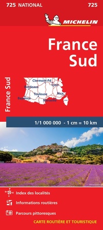 FRANCJA POŁUDNIOWA mapa 1:1 000 000 MICHELIN 2022 (1)
