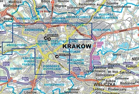 KRAKÓW 2w1 przewodnik i mapa EXPRESSMAP 2023 (11)