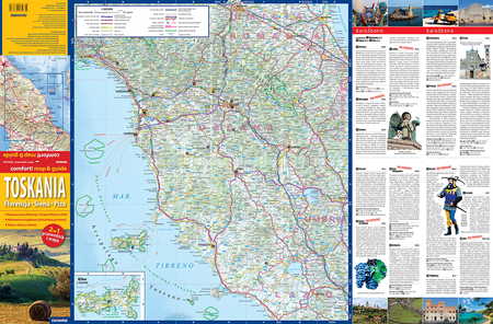 TOSKANIA FLORENCJA SIENA PIZA 2w1 przewodnik i mapa EXPRESSMAP 2023 (9)