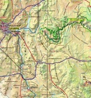 USA Południowo-Zachodnie mapa laminowana 1:1 350 000 EXPRESSMAP 2023 (5)