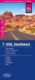 USA cz. 7 POŁUDNIOWY - ZACHÓD mapa 1:1 250 000 REISE KNOW HOW 2023