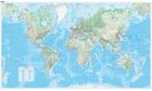 ŚWIAT FIZYCZNY mapa ścienna 138 x 83 cm KUMMERLY FREY 2022 (1)