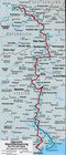 PRZEZ ALPY Alpenüberquerung mapa turystyczna 1:50 000 KOMPASS (2)