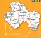 POITOU-CHARENTE - LIMOUSIN mapa 1:200 000 MICHELIN 2023 (2)