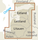 KRAJE BAŁTYCKIE LITWA ŁOTWA ESTONIA mapa 1:600 000 REISE KNOW HOW 2022 (3)