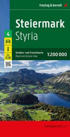 STYRIA mapa 1:200 000 FREYTAG & BERNDT 2023