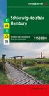 SCHLESWIG HELSTEIN - HAMBURG mapa 1:150 000 FREYTAG & BERNDT 2024 (1)