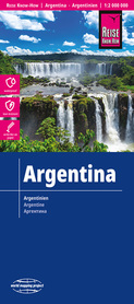 ARGENTYNA mapa wodoodporna 1:2 000 000 REISE KNOW HOW 2023