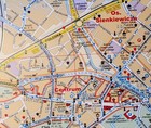 BIAŁYSTOK plan miasta laminowany 1:18 000 TD MAPY (2)