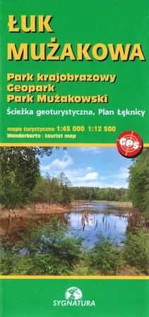 ŁUK MUŻAKOWA Park Krajobrazowy, Geopark, Park Mużakowski mapa SYGNATURA 2022 (1)