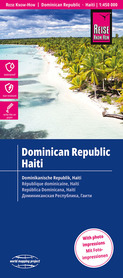 DOMINIKANA I HAITI mapa 1:450 000 REISE KNOW HOW 2023