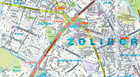 WARSZAWA laminowany plan miasta 1:29 000 EXPRESSMAP 2023 (5)