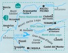 PARCO NAZIONALE GRAN SASSO mapa wodoodporna 1:50 000 KOMPASS 2023 (3)