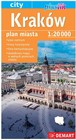 KRAKÓW plan miasta laminowany 1:20 000 DEMART 2022 (1)