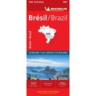 BRAZYLIA mapa 1:3 850 000 MICHELIN 2023 (1)