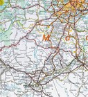 HISZPANIA ŚRODKOWA MADRYT mapa 1:400 000 MICHELIN 2020 (5)