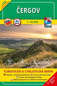 CERGOV mapa turystyczna 1:50 000 VKU 2021