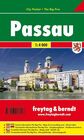 PASSAU PASAWA laminowany plan miasta 1:4 000 FREYTAG & BERNDT (1)