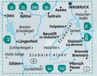STUBAIER ALPEN Alpy Sztubajskie mapa wodoodporna 1:50 000 KOMPASS 2023 (3)