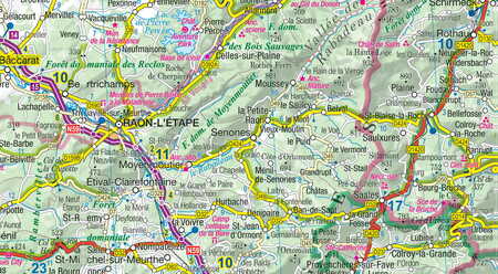 ALZACJA I LOTARYNGIA mapa laminowana 1:275 000 EXPRESSMAP 2022 (6)