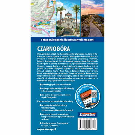 CZARNOGÓRA explore! guide LIGHT przewodnik z mapą EXPRESSMAP 2023 (10)