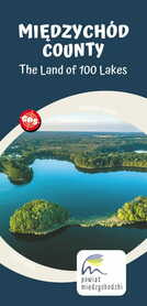 POWIAT MIĘDZYCHODZKI Kraina 100 Jezior wersja angielska mapa turystyczna 1:50 000 TOPMAPA