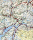 POŁUDNIOWA NORWEGIA - OSLO - STAVANGER - BERGEN mapa 1:335 000 Kummerly + Frey 2023 (3)