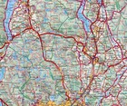 POŁUDNIOWA NORWEGIA - OSLO - STAVANGER - BERGEN mapa 1:335 000 Kummerly + Frey 2023 (7)