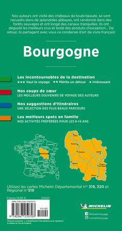 BURGUNDIA Bourgogne GVF przewodnik MICHELIN j.franc. 2023 (2)