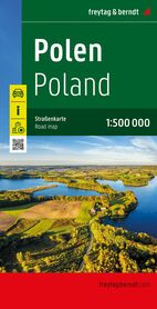 POLSKA mapa 1:500 000 FREYTAG & BERNDT 2023