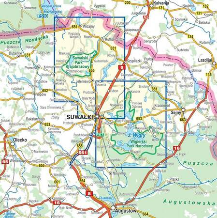 WIGIERSKI PN - SUWALSKI PK mapa 1:40 000 COMPASS 2023 (3)