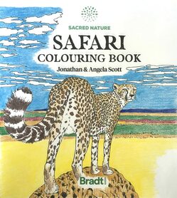 The Sacred Nature Safari Colouring Book Ksiażka do kolorowania BRADT 2022