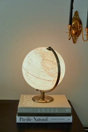 Globus podświetlany - Vintage Globe Light 25cm Gentlemen's Hardware (4)