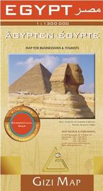 EGIPT mapa geograficzna 1:1 300 000 GIZIMAP 2023