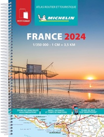 FRANCJA A5 atlas samochodowy 1:350 000 MICHELIN 2024
